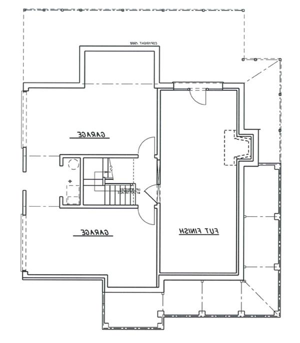 Lower Level image of ASHWORTH House Plan